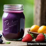 항염증 식단을 위한 간단한 레시피 - A vibrant, close-up still life of fresh German seasonal berries including blueberries, raspberries, ...